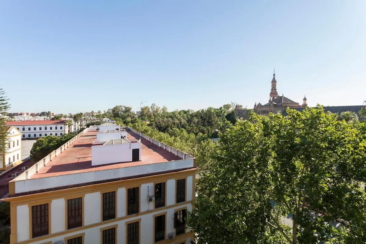 Apartment By Plaza De Espana Overlooking Parque Maria Luisa Seville